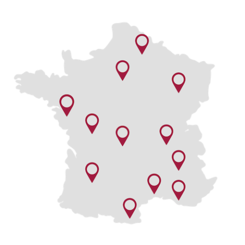 Diffusion partout en France Support tactique diffusé partout en France pour le Groupe Com'Unique